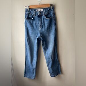 𝅺asos slouchy super high rise mom jeans size 26